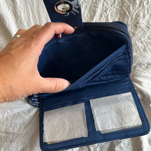 Vera Bradley RFID Turnlock Wallet - Snow Globe Motifs - Picture 11 of 12